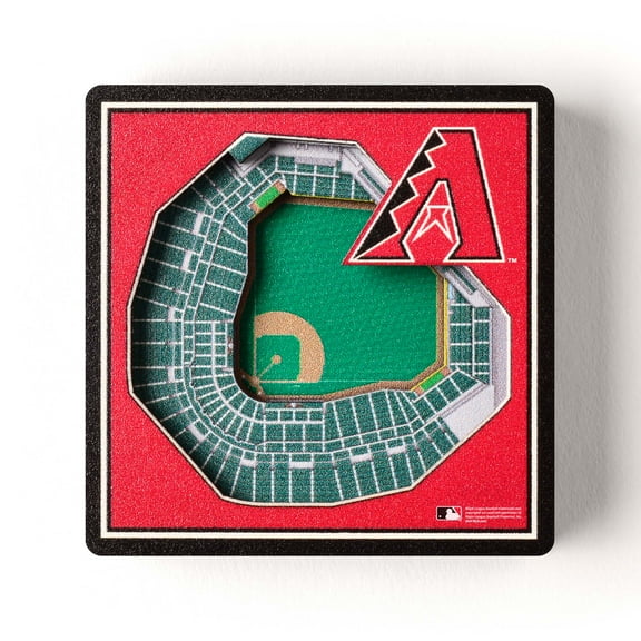 YouTheFan MLB Arizona Diamondbacks 3D StadiumView Magnets - Chase Field