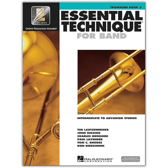 Hal Leonard Essential Technique for Band - Trombone 3 Book/Online Audio