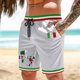 thumbnail image 1 of WILLBEST Pantalón Deportivo Corto para Hombre, Casual, para Uso Diario, Versátil y Elegante, para Relajarse y Salir, Ligero y Cómodo, Diseño de Estampado Moderno para Verano., 1 of 4