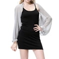 thumbnail image 1 of LOVZFMLL Cardigan for Women's Solid Color Sun Protection Beach Towel Raglan Sleeve Cardigan, 1 of 9