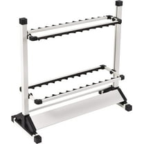 Fishing Rod Holders,Aluminium Fishing Pole Holders,Portable Fishing Rod Rack,Holds Up to 24 Rods,Fishing Pole Vertical Ground Display Rack