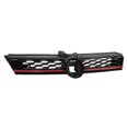 thumbnail image 1 of Front Grille, Aggressive Look Gloss Black Hex Grille  For Car Red Strip,Black Strip, 1 of 8