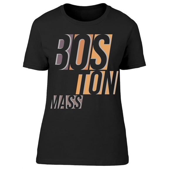 Boston Mass T-Shirt Women -Image by Shutterstock, Female x-Large