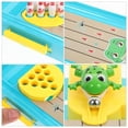 thumbnail image 4 of OULII Tabletop Mini Bowling Game Set for Children Desktop Interactive Bowling Toy 6Set Abs Material 11.8x3.9x1.8in, 4 of 5