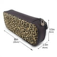 thumbnail image 3 of Geaub leopard print large capacity pencil case - dual zipper, multiple pockets, durable material, versatile use for stationery, cosmetics, and more, 3 of 6