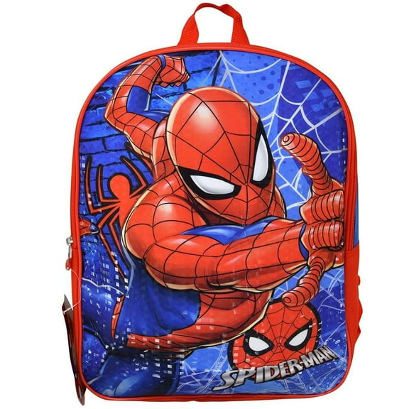 Marvel Spiderman 15" Backpack with Plain Front