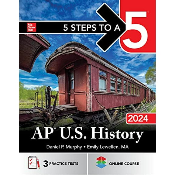 Pre-Owned 5 Steps to a 5: AP U.S. History 2024 (Paperback) 126525933X 9781265259334