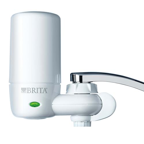 Brita Complete Faucet Mount Water Filtration System, BPAFree Faucet