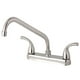 thumbnail image 1 of Llave Mezcladora Fregadero O Tarja Cocina Alfa  Acero Inoxidable Cromada Manerales Garza, 1 of 3