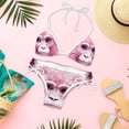 thumbnail image 6 of Pink Monkey Gorilla Detachable Sponge Adjustable Strap Bikini Set - Two-Pack for Versatile Swim Suit Looks, 6 of 6