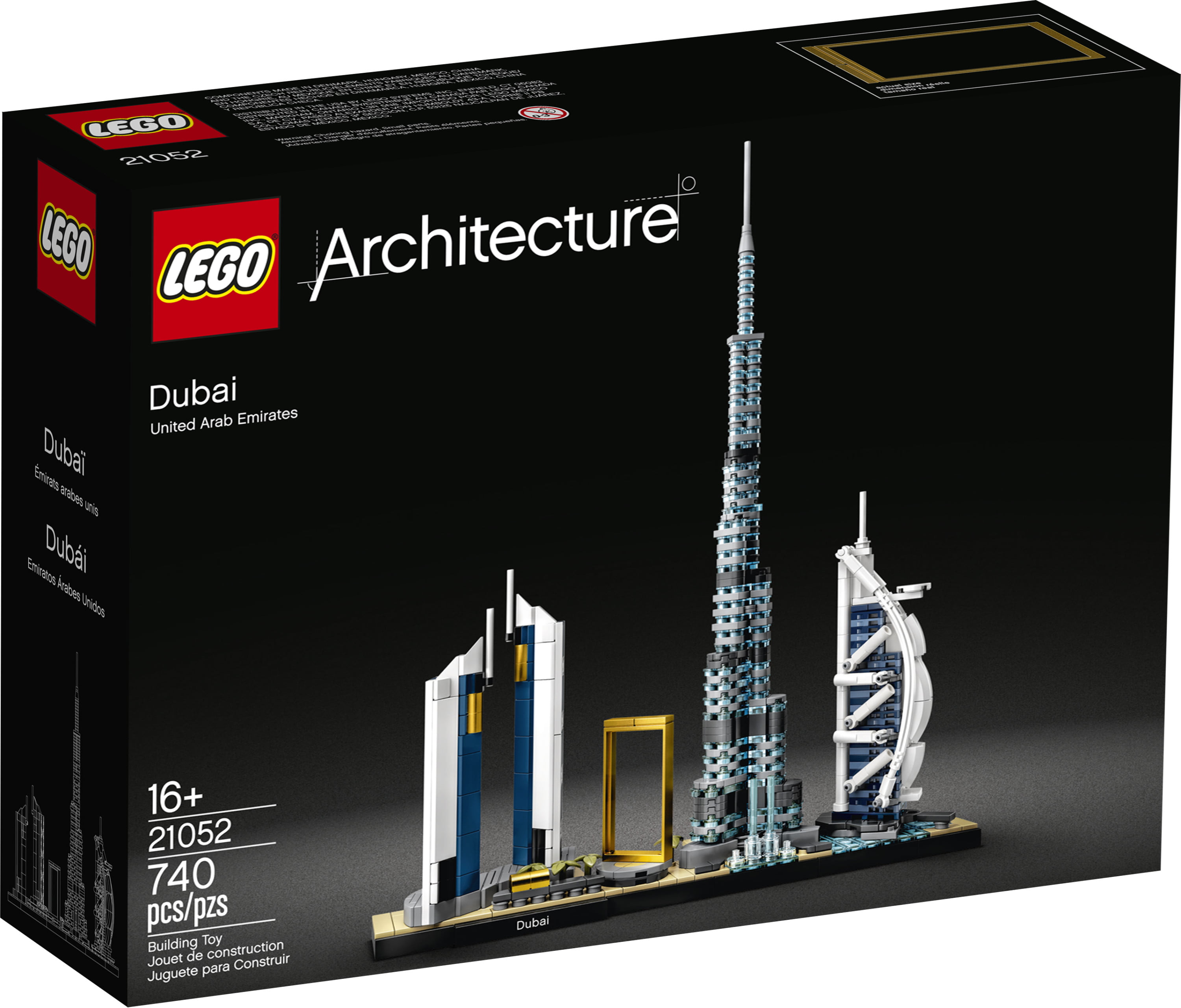 Dubai 21052 Building (740 Pieces) -