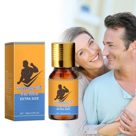 Men's Massage Essential Oil - 10ml. External Use Moisturizing Hydrating Energizing And For Massage And Skin - Care.