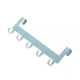 thumbnail image 1 of Door Hooks Hook Over The Door 5 Hooks Home Bathroom Organizer Rack Clothes Coat Hat Towel Hanger New Bathroom Kitchen Accessorie, 1 of 5