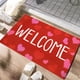 thumbnail image 1 of Xihbxyly Alfombra de San Valentín, Absorbente y Antideslizante, Impermeable, para Uso En Interiores y Exteriores, Fácil de Limpiar, Ideal para Sala de Estar, Dormitorio y Baño, 50 X 80 Cm., 1 of 6