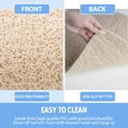 thumbnail image 4 of Alfombrilla antideslizante para bañera Hargiis, 40 x 16 cm, PVC, color beige, 4 of 6