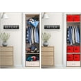 thumbnail image 5 of Sorbus Collapsible Fabric Cube Storage Bin (10.5" x 10.5"), Red, 5 of 6