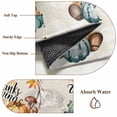 thumbnail image 6 of Runner Rug 2'x6', Fall Pumpkins Washable Non-Slip Hallway Runner Rugs, Thanksgiving Autumn Gnomes Truck Leaf Bedside Rugs Floor Mats Carpet Runners for Kitchen Bathroom Laundry Room, 6 of 8