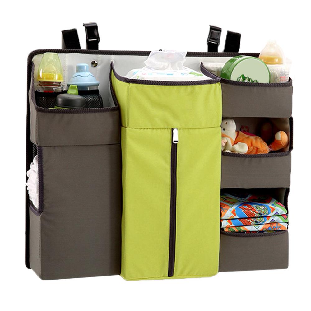 Crib Hanging Bag Diaper Bag Storage Bag Multi-Function ...