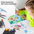 thumbnail image 4 of Marcadores para colorear Ohuhu 120 colores a base de agua con doble punta, 4 of 9
