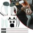 thumbnail image 6 of Game Controller Strap Accessory for Meta Quest 3 Adjustable Comfort Wrist Strap-White, 6 of 12