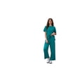 thumbnail image 5 of Pinspark 2 Piece Sets for Women Soft Short Sleeve Tracksuit Wide Leg Pants Lounge Matching Set Travel Summer Outfits, 5 of 8