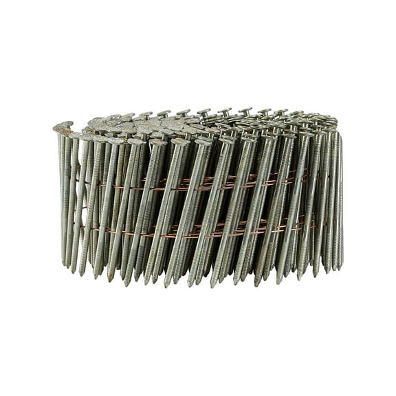 Freeman SNRSG92-225WC 15 Degree 2-1/4" Wire Collated Galvanized Ring Shank Coil Siding Nails (3600 Count)