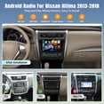 thumbnail image 2 of Radio de coche Naifay Android 12 con Carplay/Android Auto para Nissan Altima 2013-2018, 2 of 6
