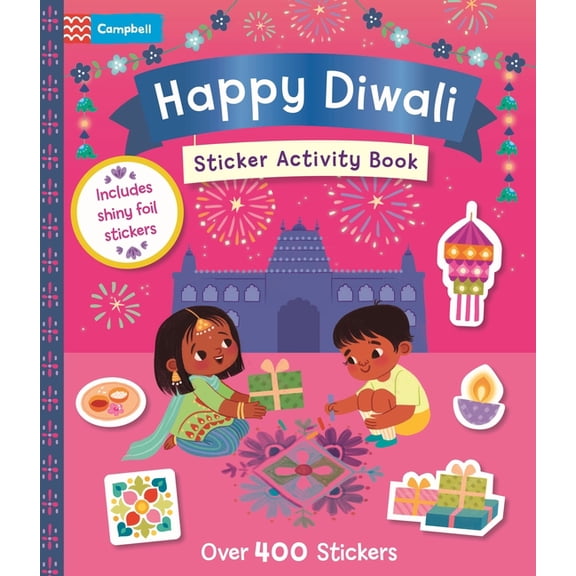 Happy Diwali Sticker Activity Book, (Paperback)