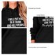 thumbnail image 5 of Sudadera con capucha de manga larga con cordón, holgada, cómoda, diseño de patrón de letras, sudadera de poliéster para mujer para uso diario, 5 of 6