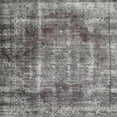 thumbnail image 1 of Ahgly Company Machine Washable Indoor Square Contemporary Dark Goldray Area Rugs, 4' Square, 1 of 7