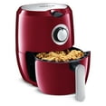 thumbnail image 4 of Gourmia 2.2 Qt Air Fryer with Dishwasher Safe Basket, Red GAF236. 12.5 High, 4 of 5