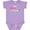 Lavender, variant on My Aunt and Uncle Love Me with Hearts Boys or Girls Baby Bodysuit