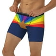 thumbnail image 5 of Men Boxer Briefs Fly Arizona Flag Gay Pride Funny Cool Underwear For Men, 5 of 7