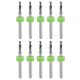 thumbnail image 1 of Brocas de PCB micro CNC de carburo de tungsteno de 2.5mm con vástago de 1/8" 10 piezas, 1 of 3