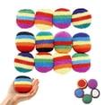 thumbnail image 1 of 12PCS Hand-Made Knitted Footbag Sack,2026 Upgraded Assorted Foot Bag Crochet Hacky Ball, Colorful Crochet Footbags for Adults Kids, Crochets Sack Knitted Hacky, Outdoor Game, 1 of 7