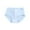 Light Blue, variant on yunLCZ Underwear for Women Cotton Women's Panties Cotton Abdominal Seamless Panties To Lift The Buttocks Large Size Panties Girls Pantie Cotton Fabrics Wasit Hipster Brief Panties for Ladies