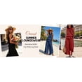 thumbnail image 3 of Womens Summer Cotton Linen 2 Piece Outfits Sleeveless Ruffle Top Wide Leg Pants Beach Vacation Lounge Sets, 3 of 7