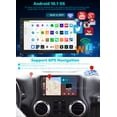 thumbnail image 4 of EinCar 7 Inch Android Car Stereo, Bluetooth, Backup Camera, 2 Din Digital Media Receiver, 4 of 7