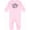 AD-Pink, variant on Baby Even Miracles Take a Little Time Baby Romper Coveralls