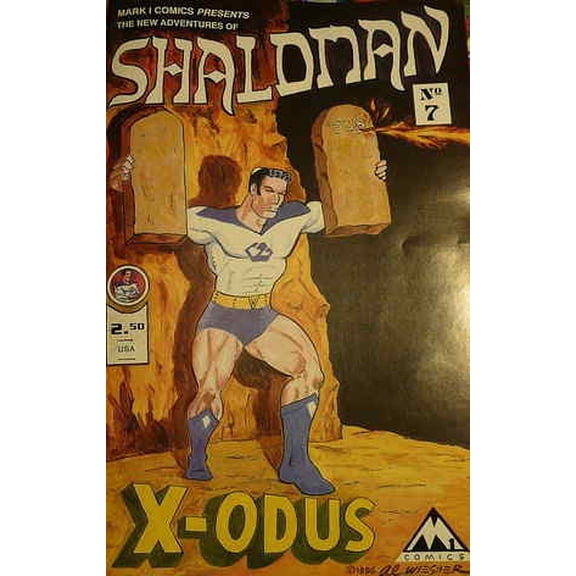 New Adventures of Shaloman #7 VF ; Mark 1 Comic Book
