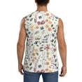 thumbnail image 4 of Disketp Watercolor Floral Sleeveless Tshirts For Men, Muscle Shirts For Men Dry Fit Tank Top-X-Large, 4 of 8