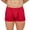 Red, variant on Obviously EliteMan Boxer Brief 3inch Leg - Black