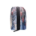 thumbnail image 4 of BZSMCE Makeup and Cosmetic Bag Women Simple Roses Blooming in Snowy Forest Pattern Square Cosmetic Bag, 4 of 6
