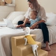 thumbnail image 6 of Precious Tails Deluxe High-Density Foam 3-Step Pet Stairs for Dogs and Cats - Durable, Lightweight, and Portable Staircase for Easy Mobility Assistance, 6 of 8