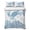 Lake Blue Sky Blue, variant on Twin XL Quilt Set 68''x98'', Coastal Blue Crab Lightweight Bedspread Coverlet Set with 2 Pillow Shams, Coral Starfish Ocean Conch Nautical Breathable All Season Quilt Bedding for Dorm/Guest Room