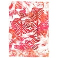 thumbnail image 2 of Vess, June Erica 15x18 White Modern Wood Framed Museum Art Print Titled - Global Fuchsia II, 2 of 4