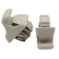 thumbnail image 2 of 2Pcs Sun Visor Hook Holder Clip MR779704 MR779705 For Mitsubishi Montero MK3 Pajero 2000-2006 Sunvisor Hanger Hook, 2 of 4