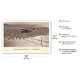 thumbnail image 2 of China Clipper (Martin M-130) - Over San Francisco 1939 - Vintage Aviation Poster by Clyde Sunderland - Master Art Print (Unframed) 12in x 18in, 2 of 4