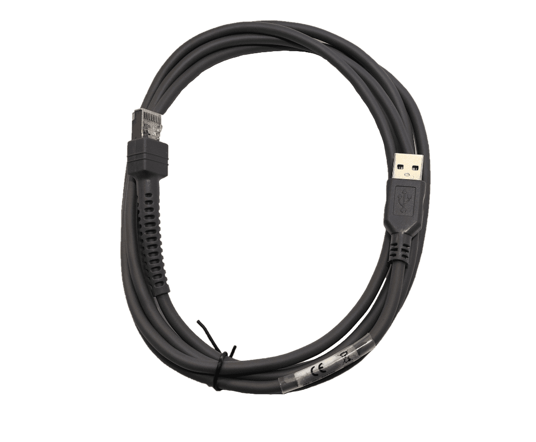 Shielded USB Cable (7 ft.) CBAU21S07ZBR for Zebra Scanner
