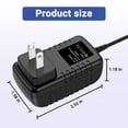 thumbnail image 4 of AC/DC Adapter Compatible with Casio CT-X Series, CTK, WK, CDP, PX-S, PX-160, PX-770 Digital, 4 of 4